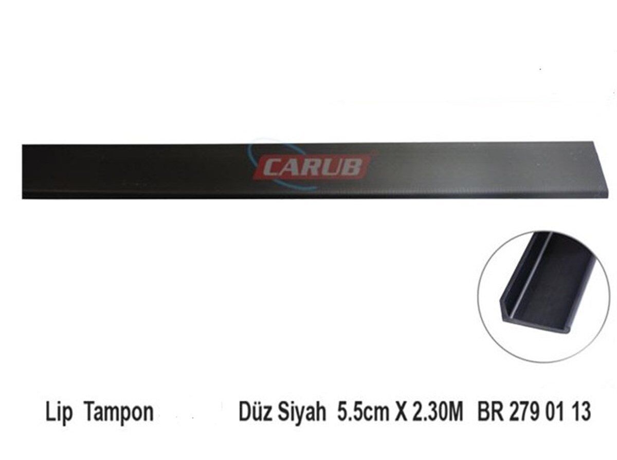 TAMPON ALTI EKİ DÜZ 5.5CMX2,3M LÜX CARPİ KAUÇUK LİP YAZISIZ KOD:2790113