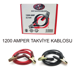 AKÜ TAKVİYE KABLOSU 1200 AMPER 50MM KOD:LR419