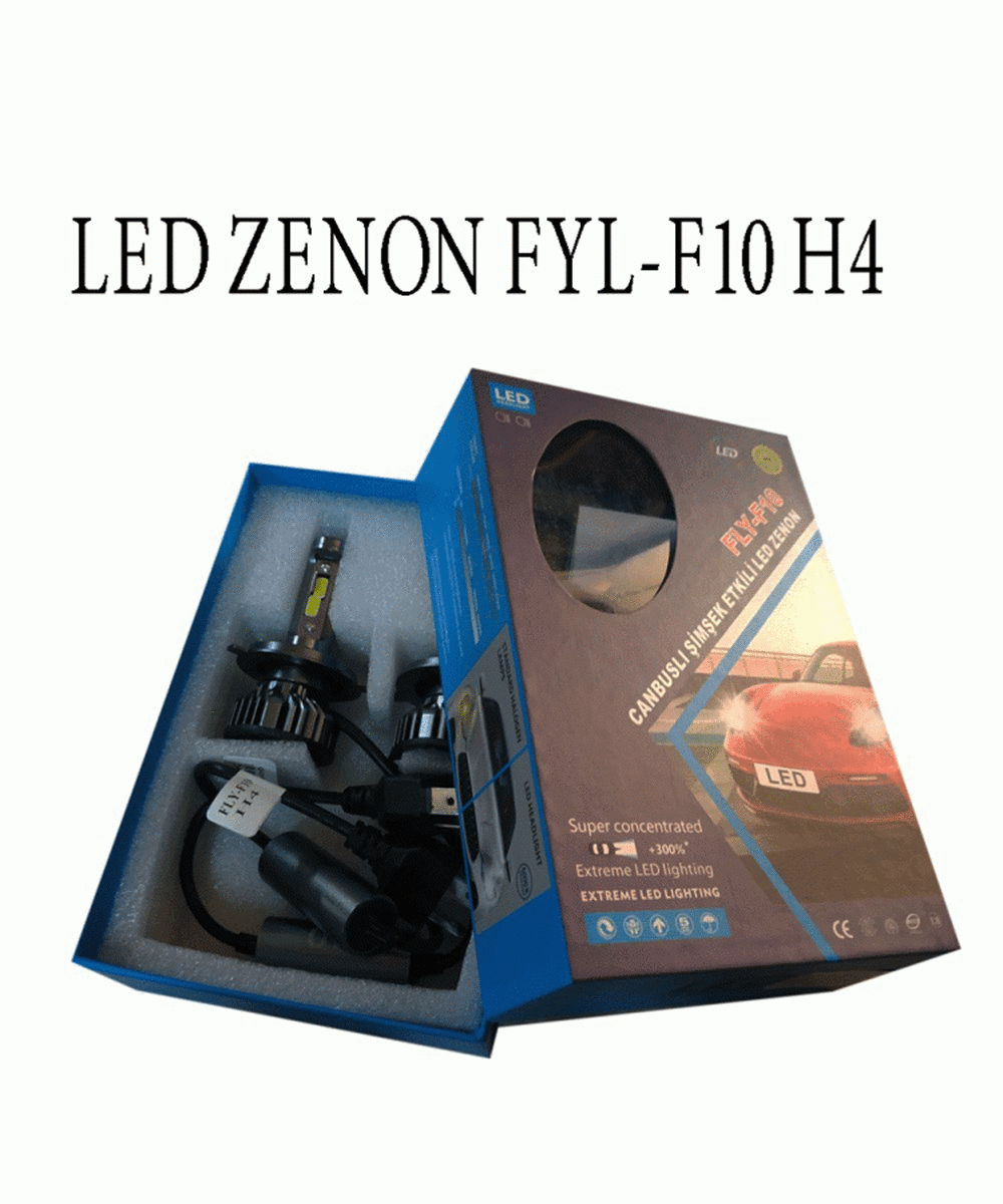 LED ZENON FLY-F10 X03181 CANBUS ŞİMŞEK ETKİLİ LED ZENON KOD:FLYH4