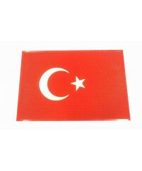 KAYDIRMAZ PAD JEL YIKANABİLİR BAYRAK LOGOLO NUMARATÖRLÜ 18X13CM KOD:CS-PK601