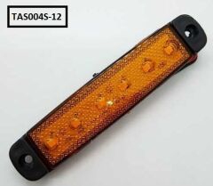PARMAK LED TAS 12V 6 LEDLİ SARI KOD:TAS004S-12