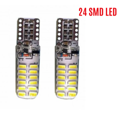 T10 PARK LEDİ BEYAZ 24 LEDLİ FİBER KOD:0405535