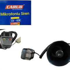 SİREN 3 SESLİ MİKROFONLU KOD:2744101