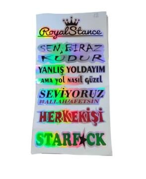 GRUP TEKLİ 16X32 HOLOGRAM KOD:1237