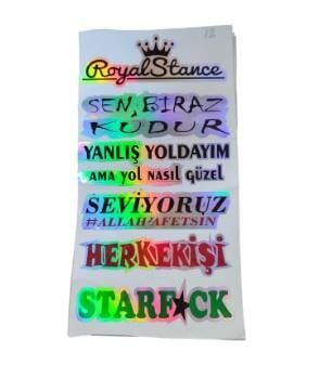 GRUP TEKLİ 20X30CM HOLOGRAM KOD:1240