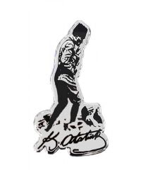 MUSTAFA KEMAL ATATÜRK İMZA KOCATEPE KROMAJ PLASTİK SİYAH 9.5X15CM KOD:85262