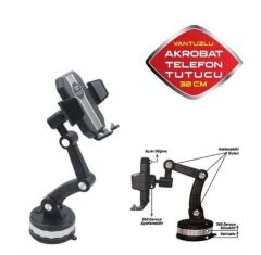 TELEFON TUTUCU AKROBAT 360 DERECE 32 CM VANTUZLU KOD:5901963
