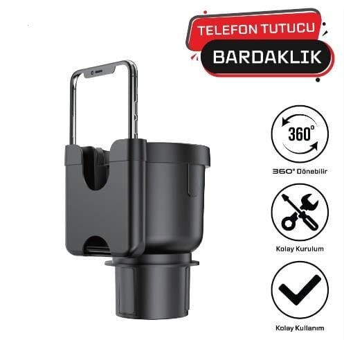 BARDAKLIK VE TELEFON TUTUCU 2+1 DÖNEBİLEN KOD:2941025