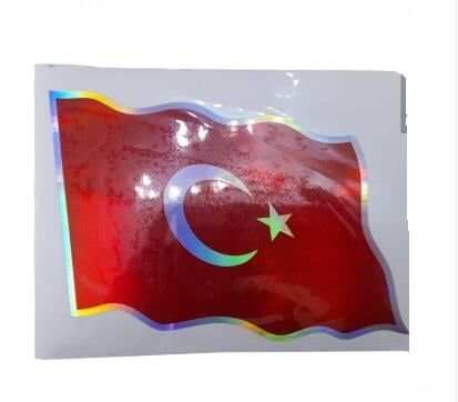 HOLOGRAM DALGALI BAYRAK ORTA 15X21