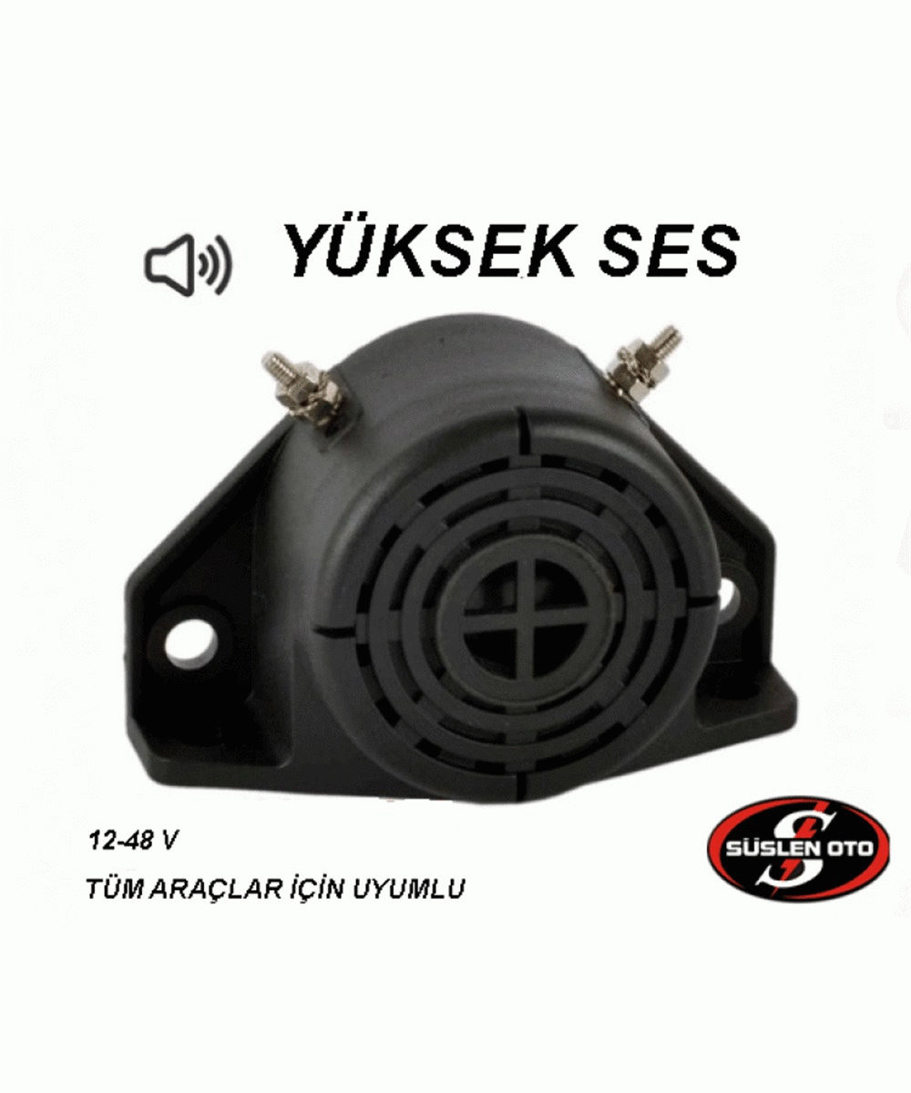 GERİ VİTES SİRENİ 12V-48V FORKLİFT TİPİ KOD:2740304