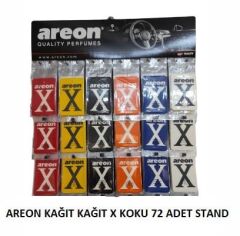 AREON KAĞIT KOKU X  72 ADET STAND KOD:ARN8