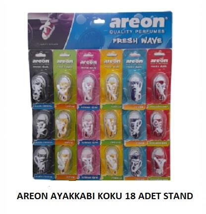 AREON AYAKKABI KOKU 18 ADET STAND KOD :ARN9