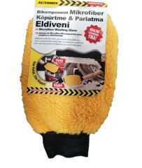 MİKROFİBER KÖPÜRTME PARLATMA ELDİVENİ BİKOMPONENT KOD:44638