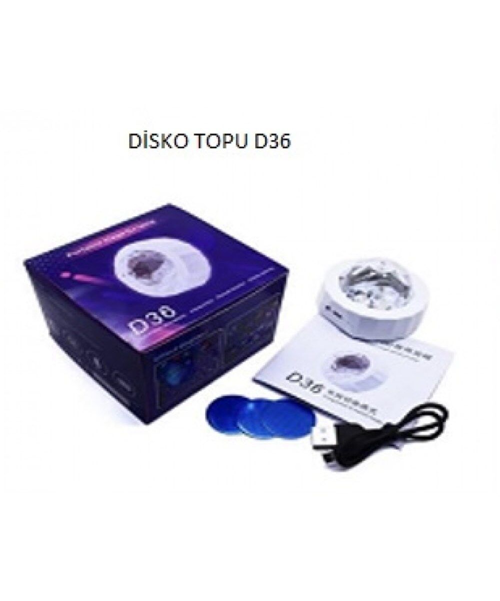 DİSKO TOPU D36 USB GİRİŞLİ KOD:05