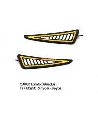 GÜNDÜZ LEDİ SİNYALLİ ELASTİK 12V 19CMX5CM TAKIM KOD:4322793