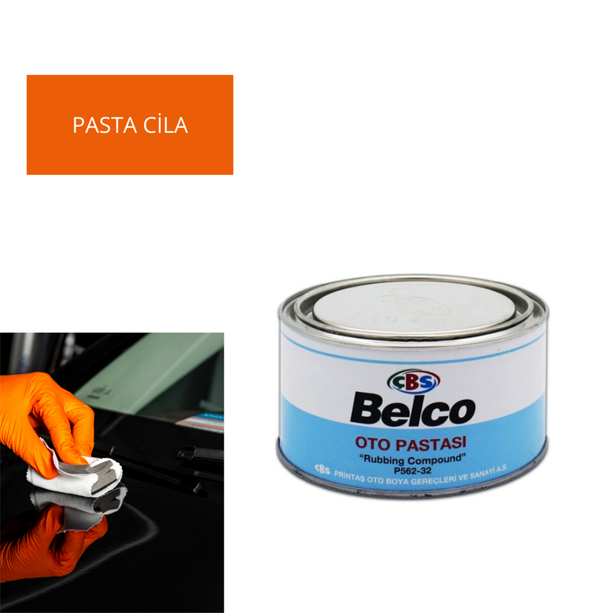 PASTA CİLA BELCO 500 GR KOD:B3-1