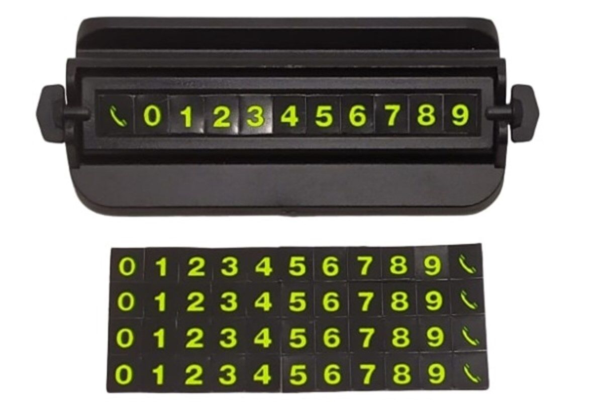 PARKTEL NUMARATÖR MIKNATISLI TELEFON TUTUCULU KOD:SUS08