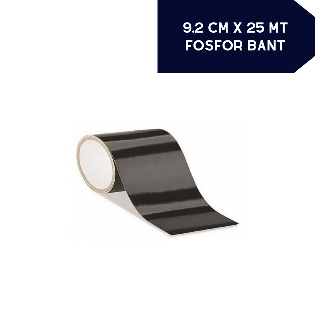 FOSFOR BANT 9.2CMX25M SİYAH KOD:2405407