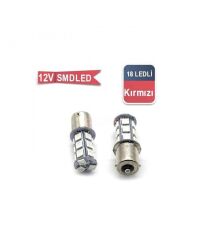 FREN ÇAKAR 93 AMPUL KIRMIZI 12V 18 LEDLİ TAKIM KOD:0404112