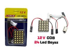 LAMBA COB LED 12V 24 LED BEYAZ 25X35MM KOD:4322735