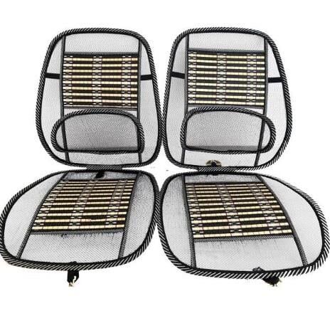 KOLTUK MİNDERİ ÇİFTLİ YAYLI ORTOPEDİK BAMBOO SİYAH KOD:4801905