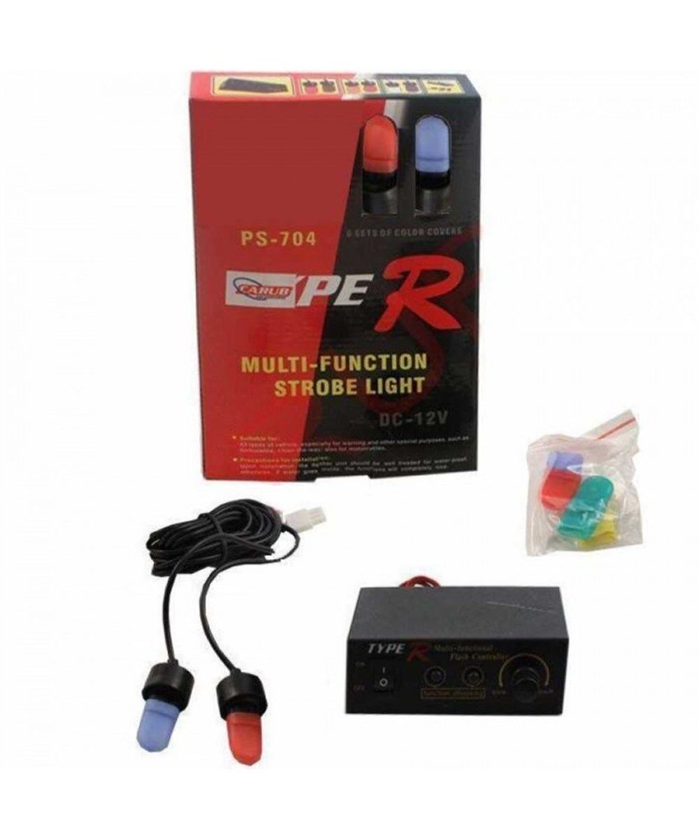 FAR İÇİ ÇAKAR PATLAYAN AYARLI KAPŞONLU STROBE TAKIM KOD:LRX-314