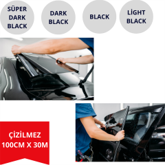 CAM FİLMİ KATMANLI ÇİZİLMEZ 100CMX30MT KOD:CS-RX205