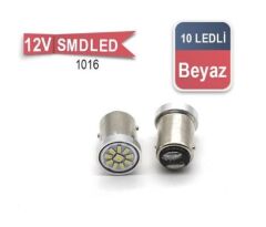 AMPUL 12V 1016 10SDM LED BEYAZ KOD:0403043