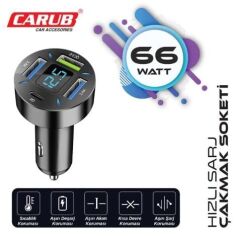 ÇAKMAK ŞARJ SOKETİ HIZLI ŞARJ 4+1 DİJİTAL KOD:5901848