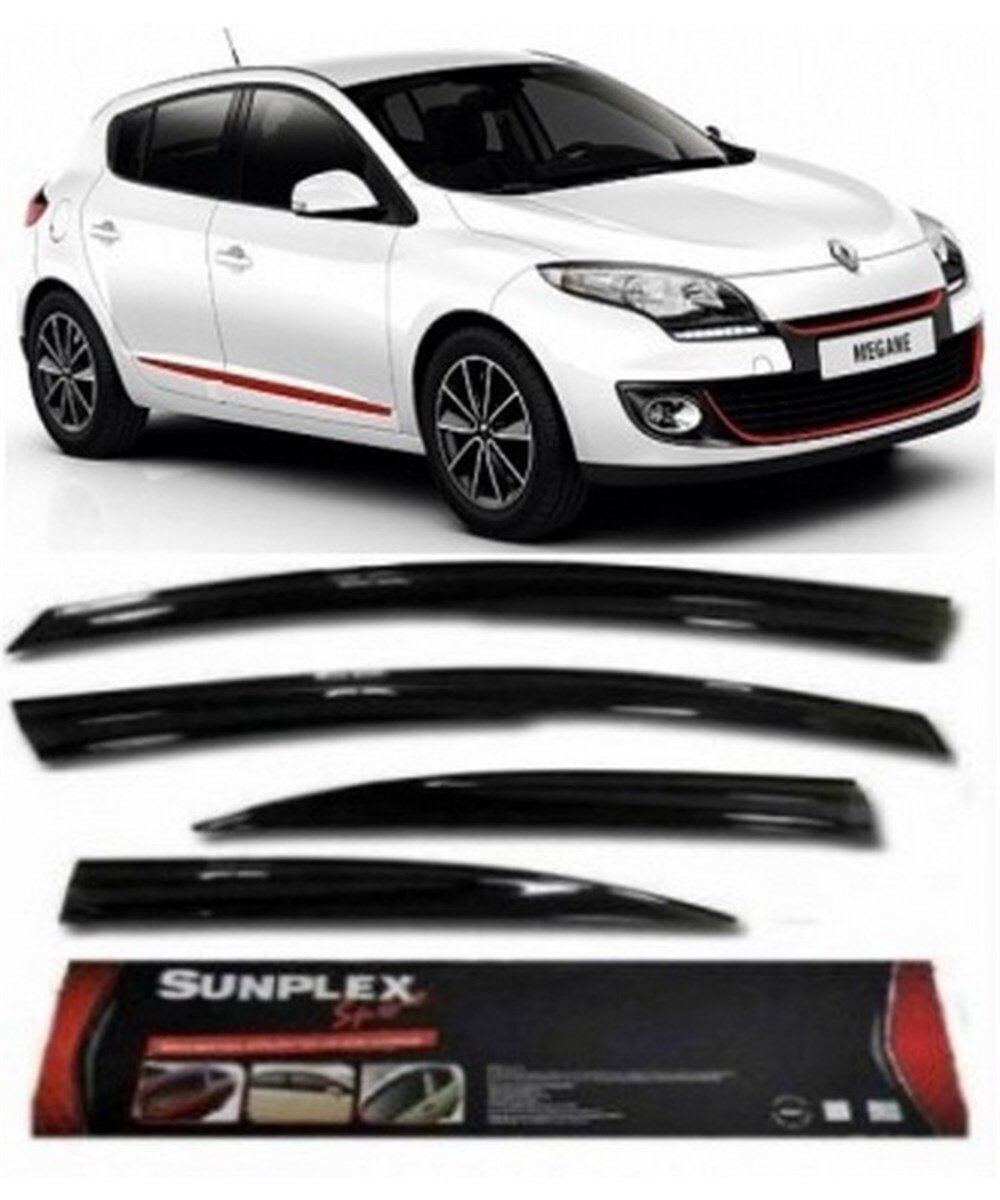 CAM RÜZGARLIK 4'LÜ RENAULT MEGANE 3 KOD:SPS20