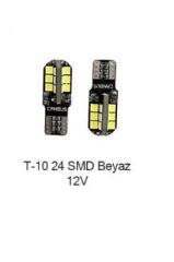 AMPUL T10 12V 15 SDM SİLİKON FİBER BEYAZ KOD:0400270