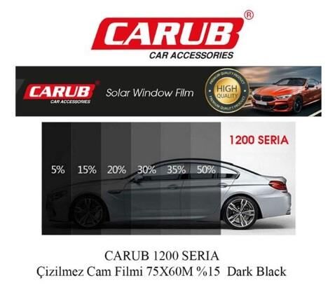 Cam Filmi Çizilmez 1800 SERIA ORJ 75X60M%15 D Black KOD:1236351