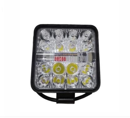 ÇALIŞMA LAMBASI 16 LED KIRMIZI MAVİ BEYAZ ÇAKAR KOD:GZD0478