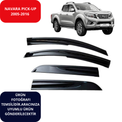 CAM RÜZGARLIK 4'LÜ NİSSAN NAVARA 2005-2016 KOD:SPS69