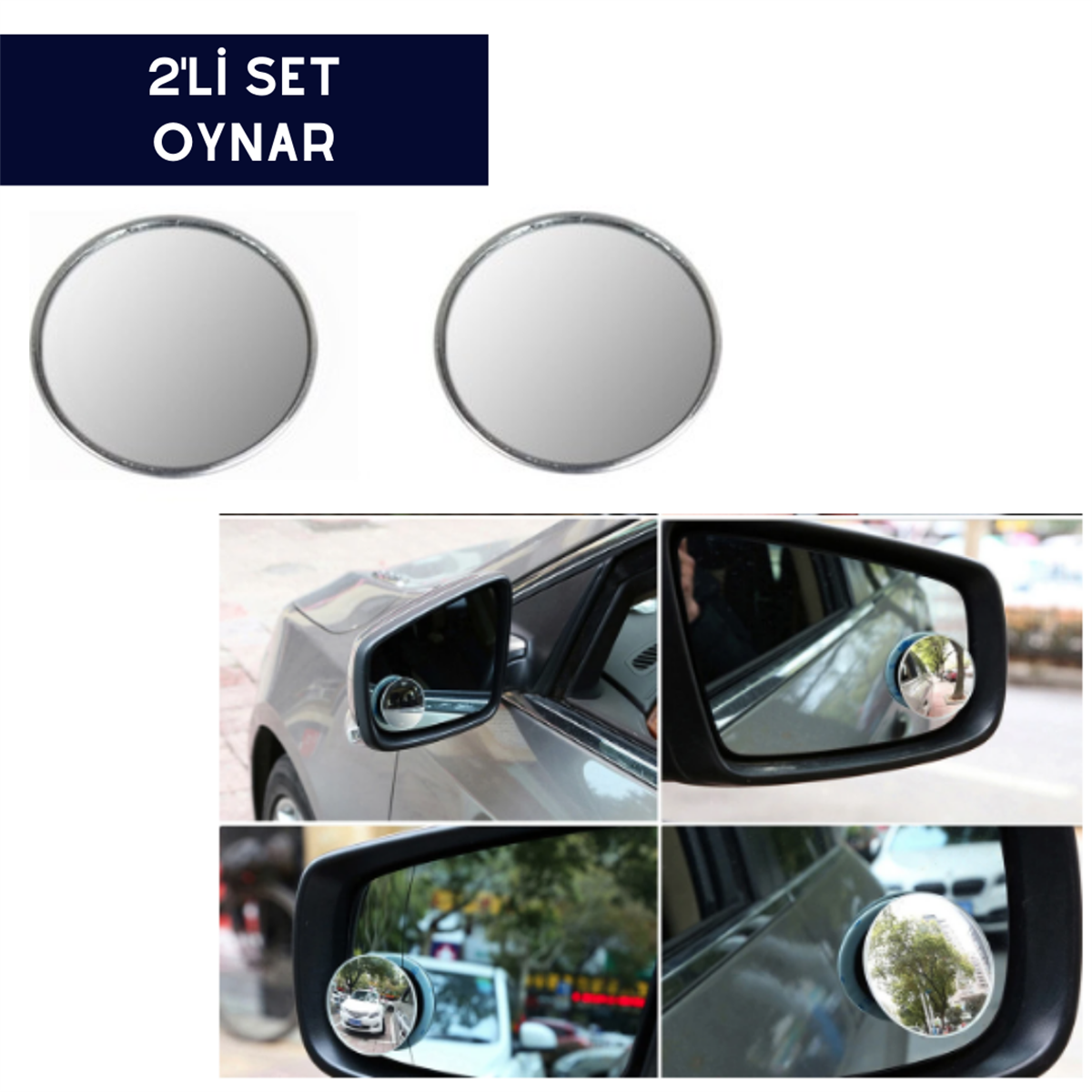 AYNA KÖR NOKTA SY020 YUVARLAK KROM KOD:ITH1537