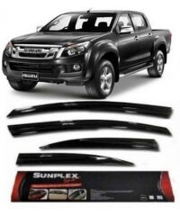 CAM RÜZGARLIK 4'LÜ ISUZU D-MAX PİCK-UP 2007 SONRASI SUNPLEX KOD:SPS79