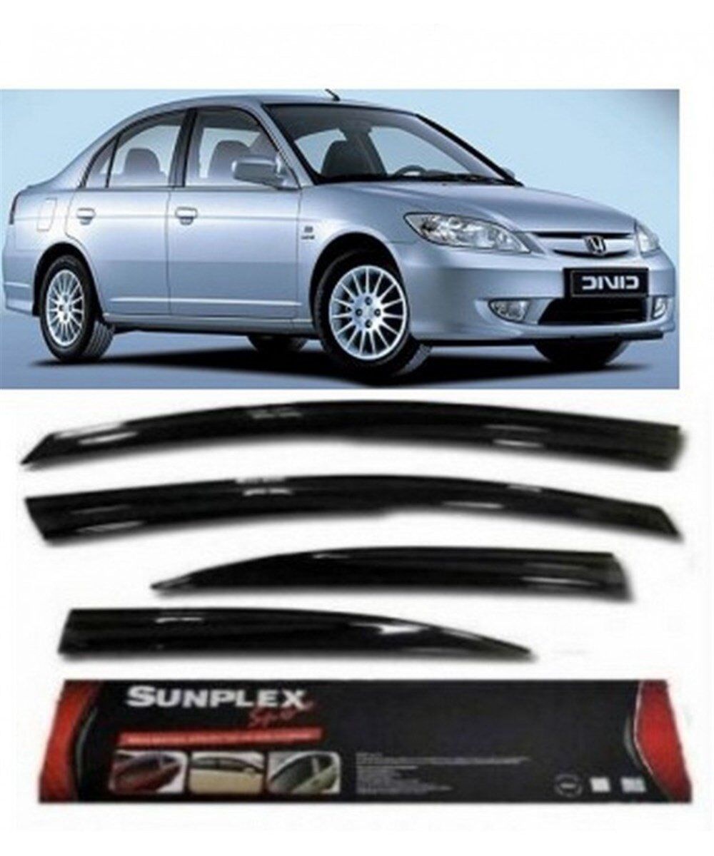 CAM RÜZGARLIK 4'LÜ HONDA CİVİC 2001-2006 KOD:SPS09