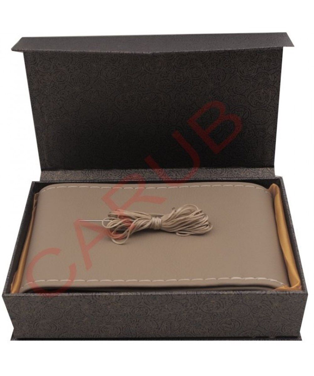 DİREKSİYON KILIFI DİKMELİ İĞNELİ DÜZ BEJ KOD:1832403