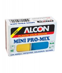 ALCON ÇOK AMAÇLI PLASTİK ÇELİK MACUN MİNİ PRO-MİX 40GR KOD:M-2217