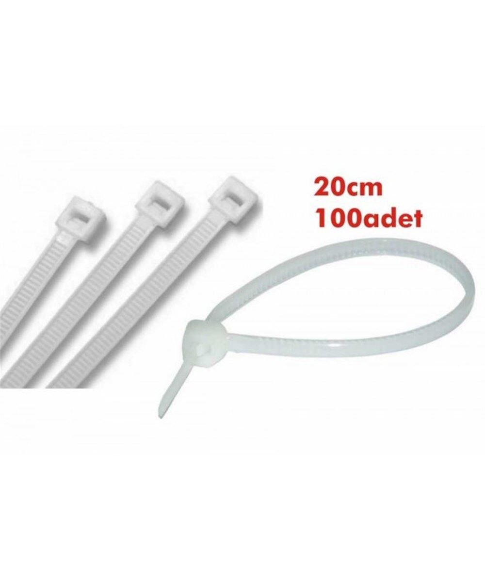 CIRT KELEPÇE BEYAZ 2,5X200MM (100 ADET) KOD:C1