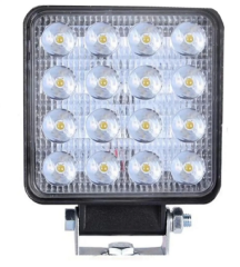 ÇALIŞMA LAMBASI 16 LED KARE  KOD:9918