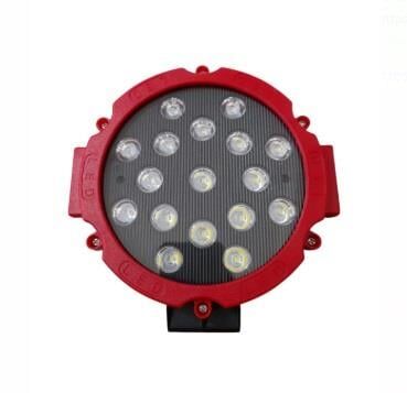 ÇALIŞMA LAMBASI BEYAZ 17 LED 57W YUVARLAK  KOD:9919