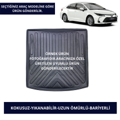 BAGAJ HAVUZU MODELLERİ TOYOTA ARAÇLAR- SİYAH RENK