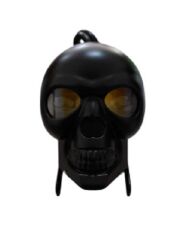 LAMBA KURU KAFA SİYAH DÜZ VE ÇAKARLI KOD:9921