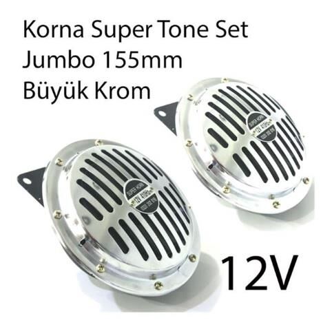 KORNA BÜYÜK BOSCH TİPİ KROM JUMBO 155MM  KOD:2751583