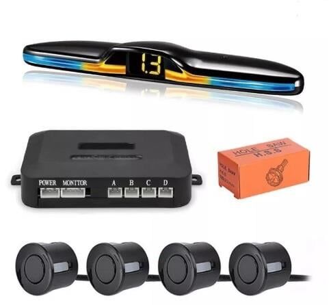 PARK SENSÖRÜ EKRANLI SİYAH-BEYAZ 22MM KOD:VRPRO-B-S