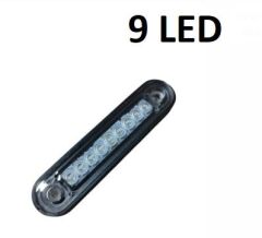 PARMAK LAMBA LASTİK MODEL 9 LED KOD:TH-0040-41-42