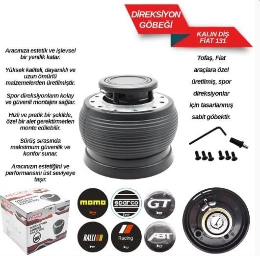 SPOR DİREKSİYON GÖBEĞİ FİAT (KALIN DİŞ) İTHAL KOD:2045001