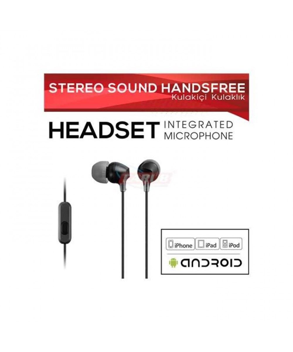 KULAK İÇİ MİKROFONLU KULAKLIK CARUB KOD:5901896