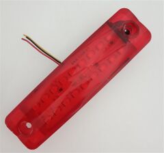 PARMAK LAMBA İKİLİ 18 LED KIRMIZI KOD:TH-1822